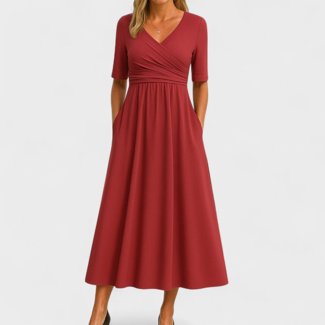 Joanna – Elegant Midklänning för Alla Tillfällen