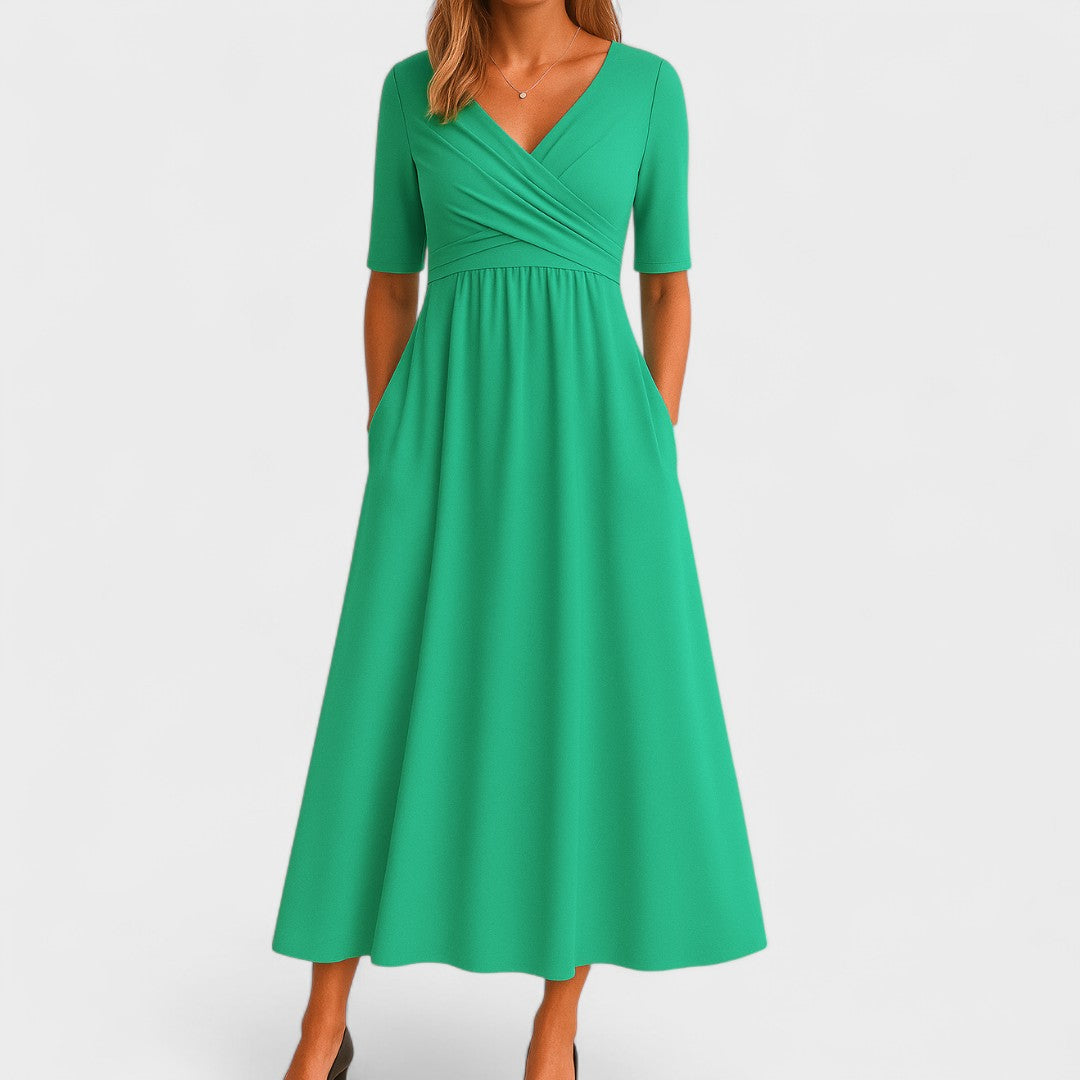 Joanna – Elegant Midklänning för Alla Tillfällen