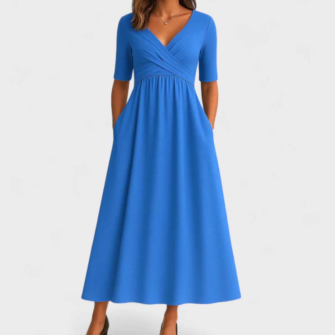 Joanna – Elegant Midklänning för Alla Tillfällen