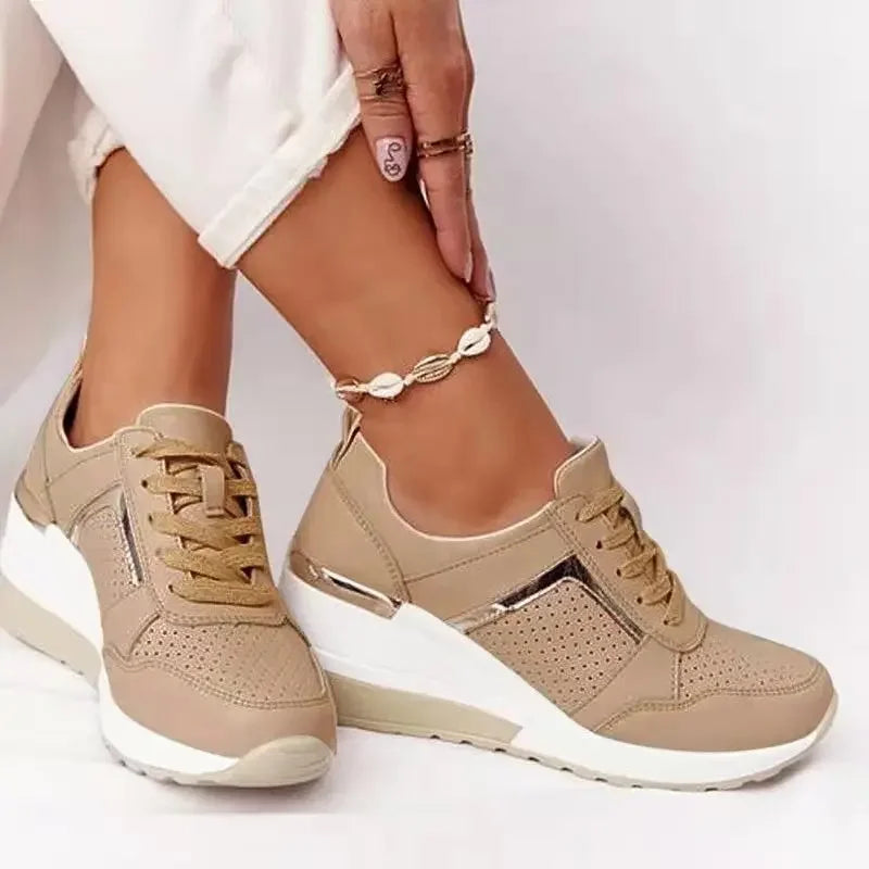 Somriga damsneakers med luftig design och elegant look