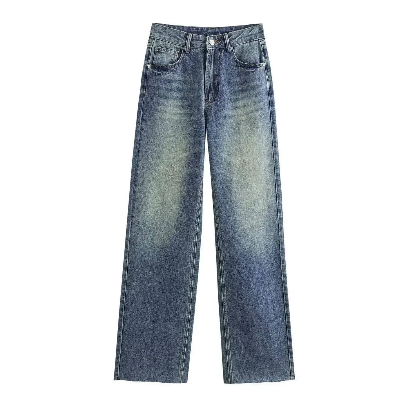 Jeans med utsvängda ben
