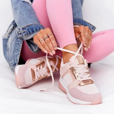 Somriga damsneakers med luftig design och elegant look
