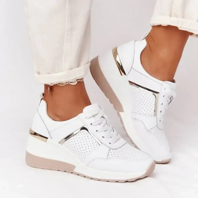 Somriga damsneakers med luftig design och elegant look