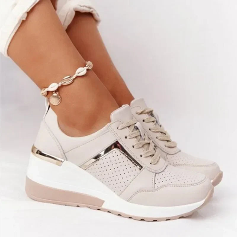 Somriga damsneakers med luftig design och elegant look